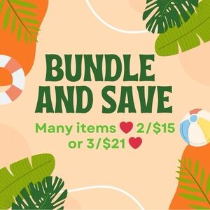 ❤️Bundle and Save ❤️